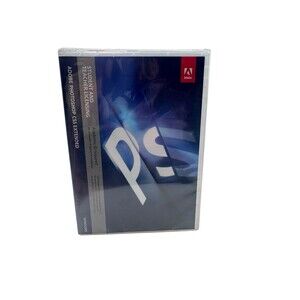 Windows Adobe Photoshop CS5 Extended Student Teacher Edition New Sealed